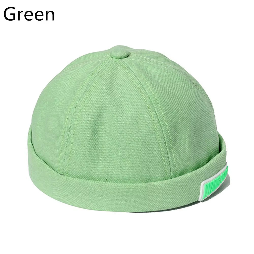New Fashion Hip Hop Snapback Cap Summer Cotton Adjustable Street Dance Beanie Hat Brimless Skull Women Men Casual Baseball Cap