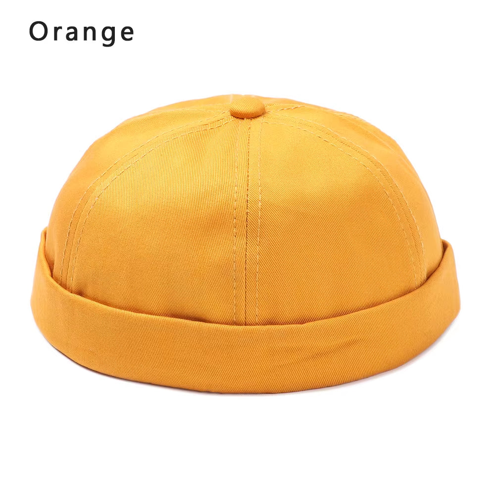 New Fashion Hip Hop Snapback Cap Summer Cotton Adjustable Street Dance Beanie Hat Brimless Skull Women Men Casual Baseball Cap