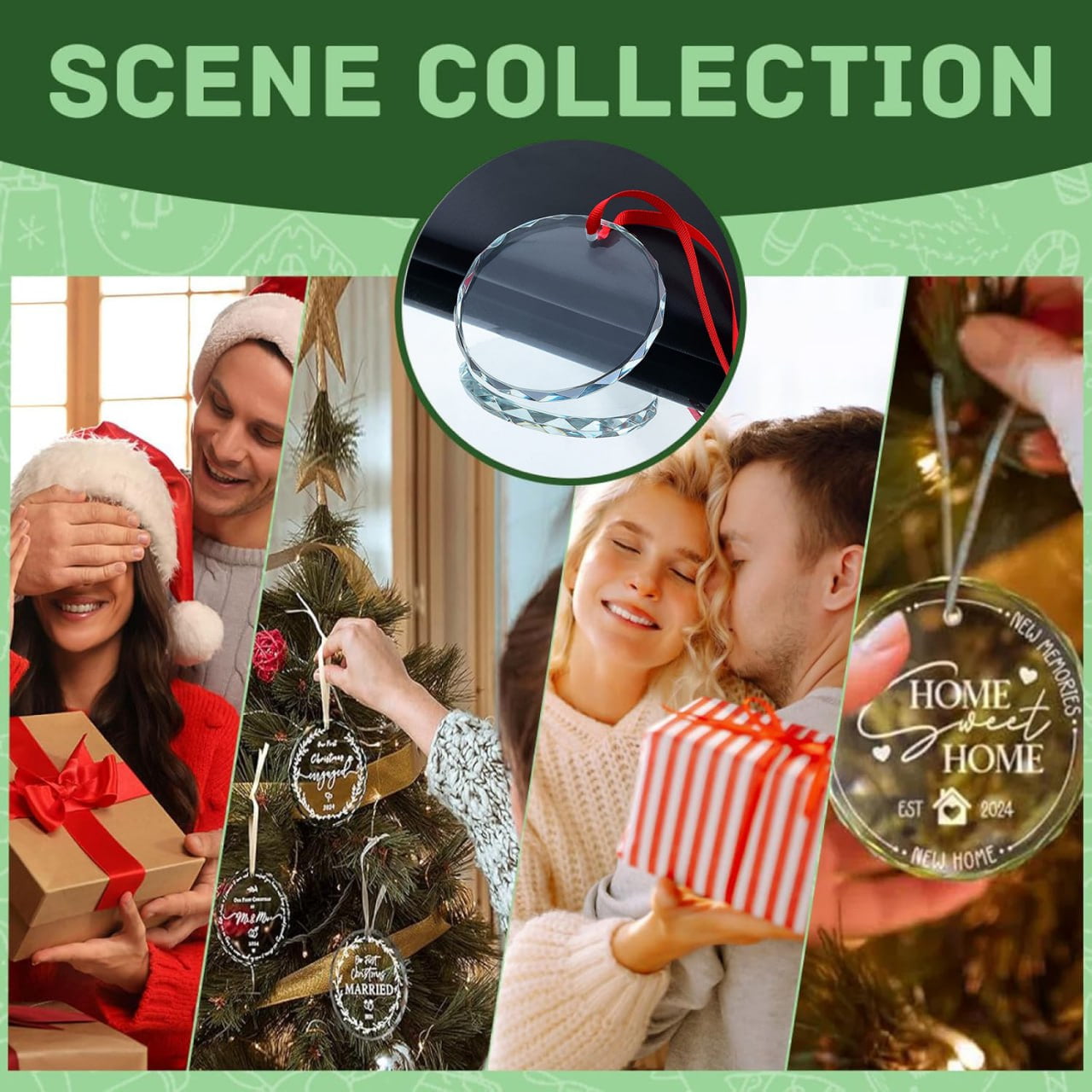 Wu-Tang Clan Glass Ornament, 1992 New York Hip Hop Fan Collectible, Crystal Glass Ornament