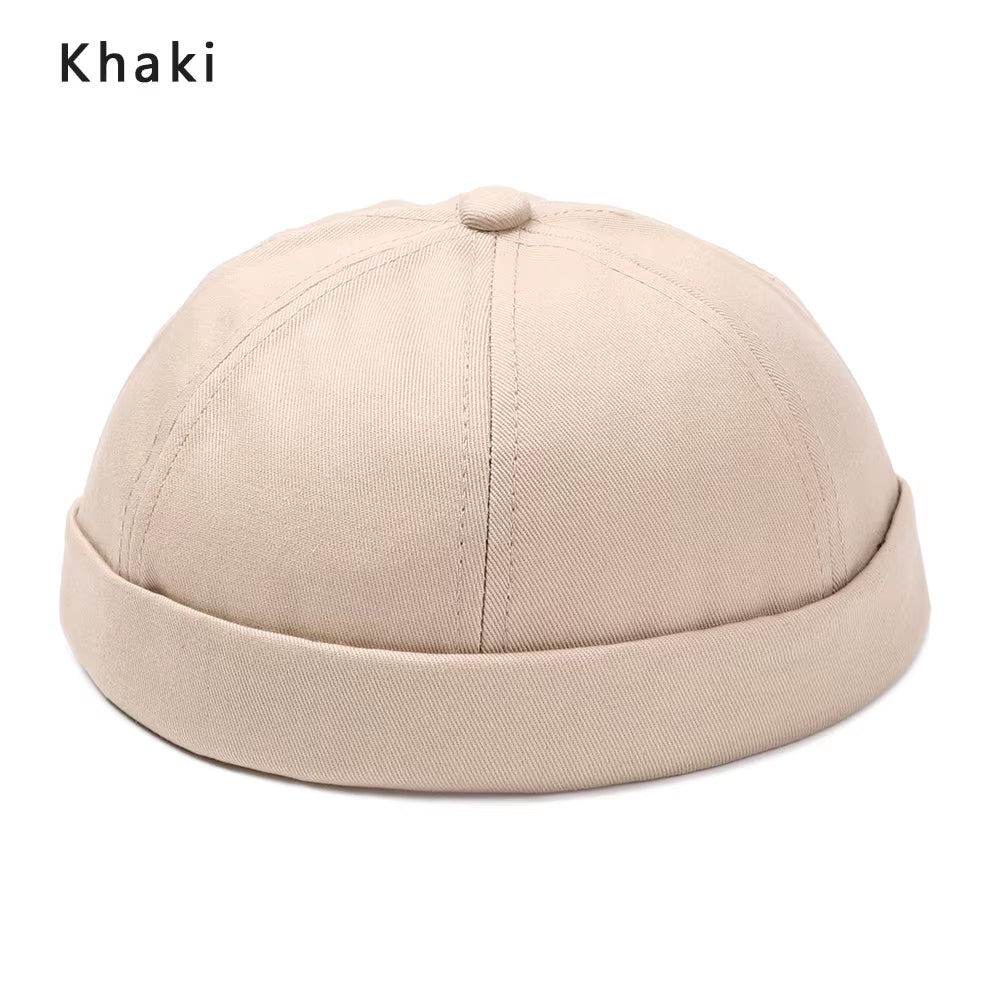 New Fashion Hip Hop Snapback Cap Summer Cotton Adjustable Street Dance Beanie Hat Brimless Skull Women Men Casual Baseball Cap