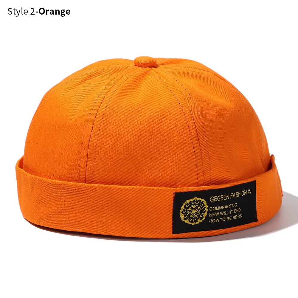 New Fashion Hip Hop Snapback Cap Summer Cotton Adjustable Street Dance Beanie Hat Brimless Skull Women Men Casual Baseball Cap
