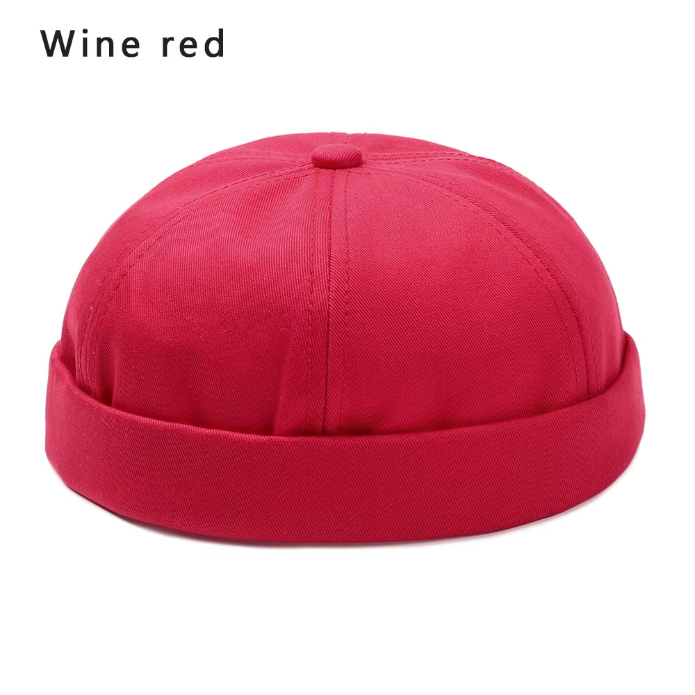 New Fashion Hip Hop Snapback Cap Summer Cotton Adjustable Street Dance Beanie Hat Brimless Skull Women Men Casual Baseball Cap