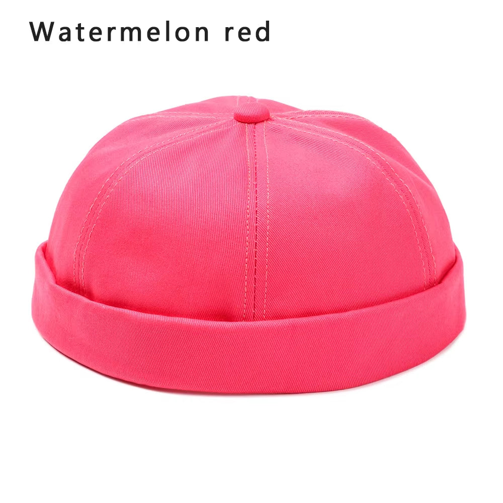 New Fashion Hip Hop Snapback Cap Summer Cotton Adjustable Street Dance Beanie Hat Brimless Skull Women Men Casual Baseball Cap