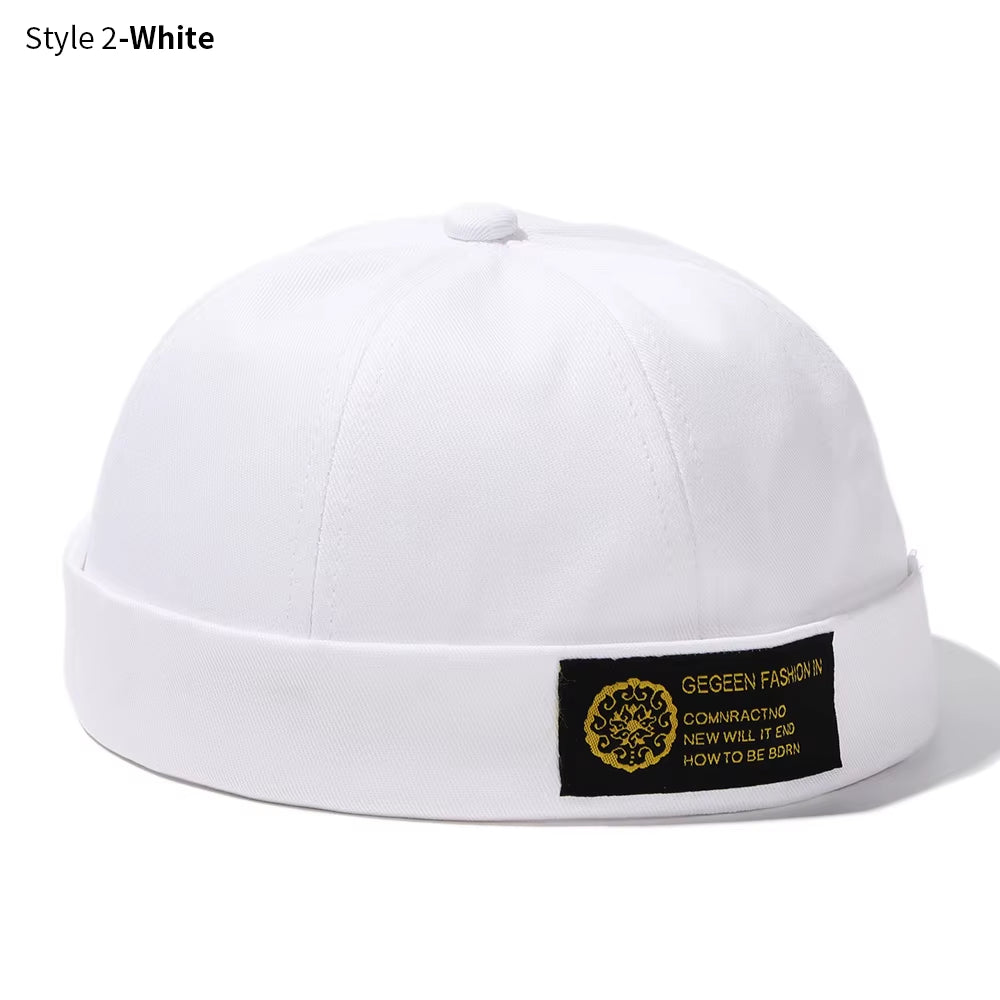 New Fashion Hip Hop Snapback Cap Summer Cotton Adjustable Street Dance Beanie Hat Brimless Skull Women Men Casual Baseball Cap
